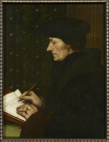 Portrait d'Érasme (1467-1536) écrivant, image 10/10