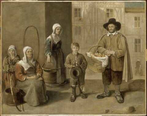 Le Marchand de pains et les porteuses d'eau, image 3/3