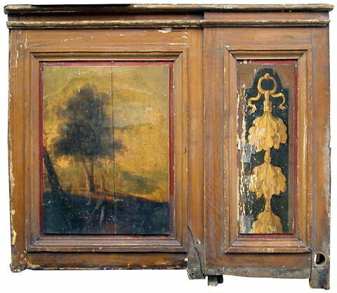 Paysage. Guirlande de feuilles de chêne (1/2), image 2/2