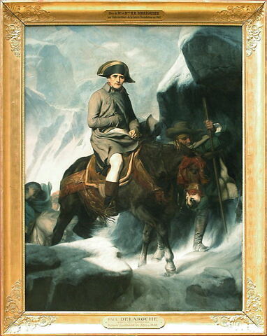 Bonaparte franchissant les Alpes, image 3/4