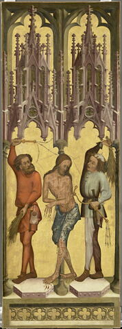 La Flagellation du Christ. Saint Pierre et saint Paul