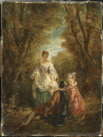 Conversation dans un parc, image 3/3