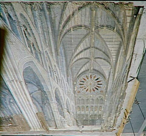 Intérieur de l'abbaye de Westminster à Londres