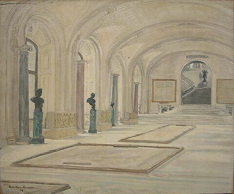 Vue de la galerie Mollien au Musée du Louvre, image 2/3