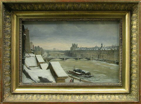 Vue extérieure de la Grande-Galerie du Louvre, image 2/2