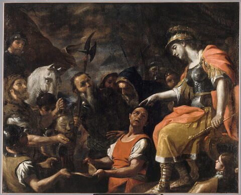 Thomyris faisant plonger dans le sang la tête de Cyrus