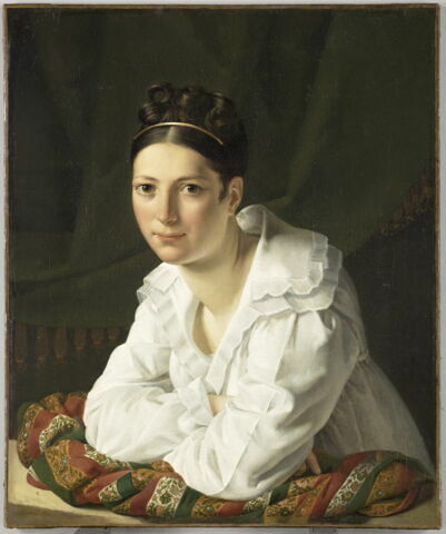 Portrait d'Edmée Françoise Duménillet (1793-1837), future épouse de l'artiste