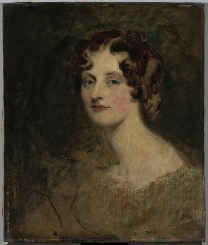 Portrait de Lady Louisa Georgina Bathurst (1792-1874), fille 	aînée de Henry, 3e comte Bathurst, homme d’État, dit autrefois à tort Portrait de Mrs Bannister, image 1/3