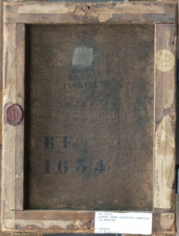 La mariée. Portrait de la servante du peintre Édouard Cibot., image 2/6