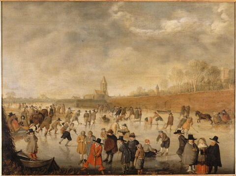 Scène de patinage à Kampen, image 6/6