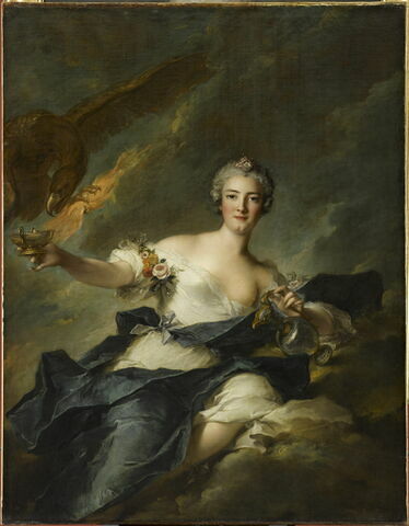 La duchesse de Chaulnes, représentée en Hébé. Anne Josèphe Bonnier de La Mosson (1718-1787), femme du duc de Chaulnes