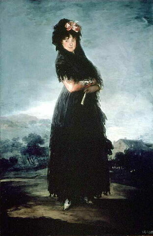 Portrait de Mariana Waldstein, 9e marquise de Santa Cruz ( 1763-1808), image 3/3