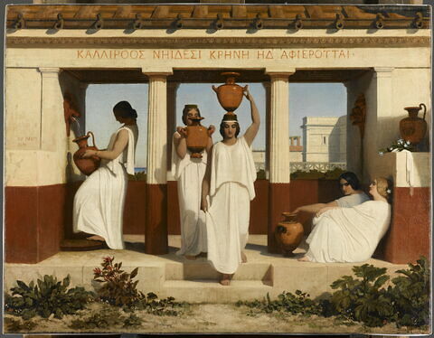 Femmes [grecques] à la fontaine