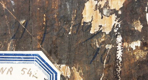 La Vierge et l'Enfant entourés de deux anges et de deux saints, image 4/13