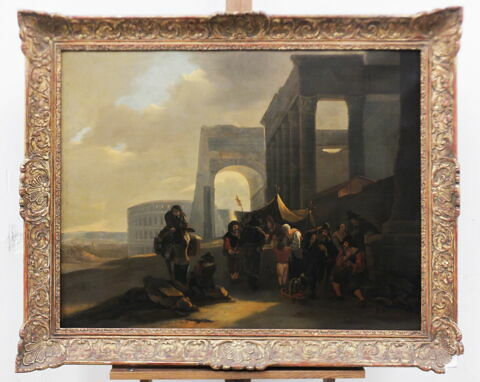Buveurs et mendiants sur le forum romain, image 2/26