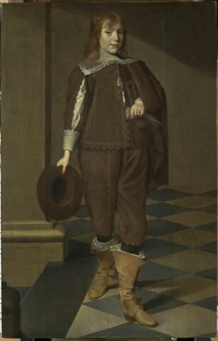 Portrait d'enfant âgé de douze ans