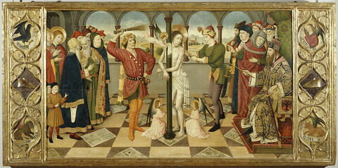 La Flagellation du Christ - Les Quatre Symboles des évangélistes, image 1/7