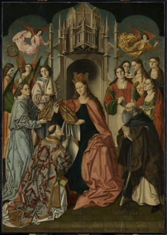 L'imposition de la chasuble à saint Ildefonse