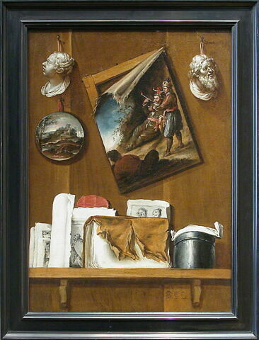 Nature morte en trompe l'oeil : le tabac ou Allégorie de l'odorat, image 2/2