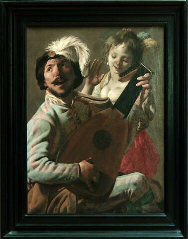 Le Duo, joueur de luth et chanteuse, image 3/3