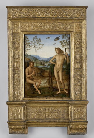 Apollon et le berger Daphni, dit longtemps Apollon et Marsyas, image 2/12