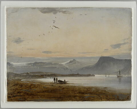 « Vue de Troms-Öe (esquisse) », image 2/2