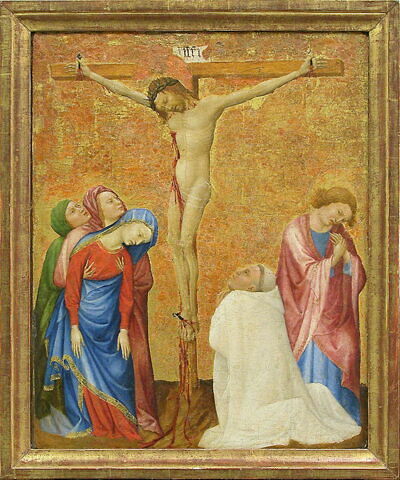 Calvaire avec un moine chartreux., image 2/3