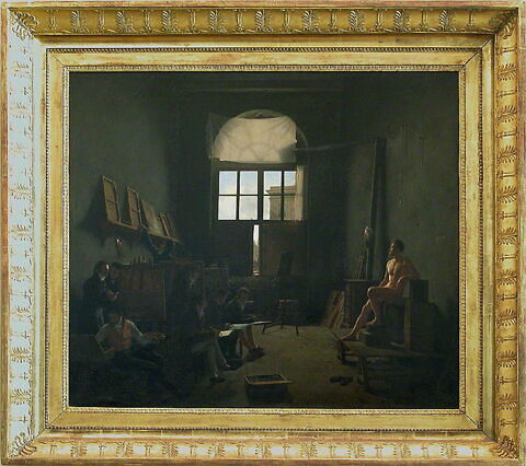 Intérieur de l'atelier de David au Collège des Quatre Nations (aujourd'hui Institut de France), à Paris, image 2/3