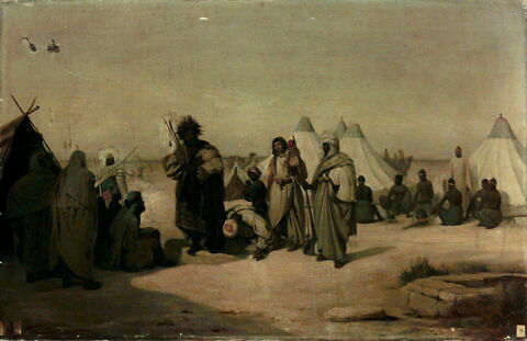 Santon prêchant des bédouins., image 2/3