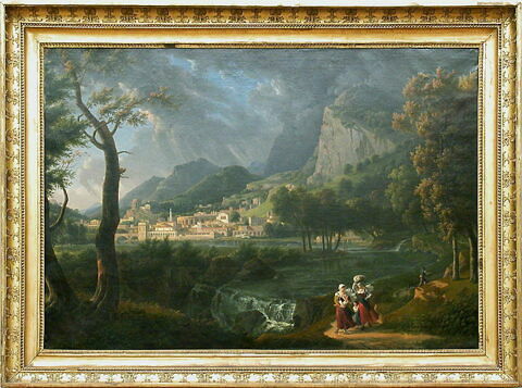 Paysage d'après des études faites en Italie et dans les Alpes, image 2/2