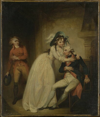 Le comte Walstein, sa sœur Mathilde et le baron Lindorf, dit auparavant Les Deux Rivaux