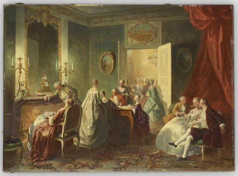 Une après-dînée au XVIIIème siècle