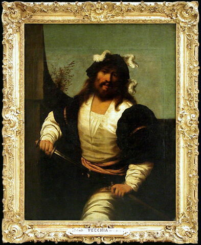 Soldat tirant son épée, dit autrefois Portrait de Bayard, image 2/2