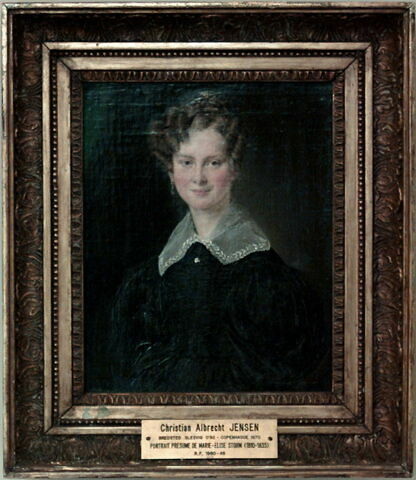 Portrait présumé de Marie-Elise Storm (1810-1835), future Mme Emil Theodor Clausen, image 3/3