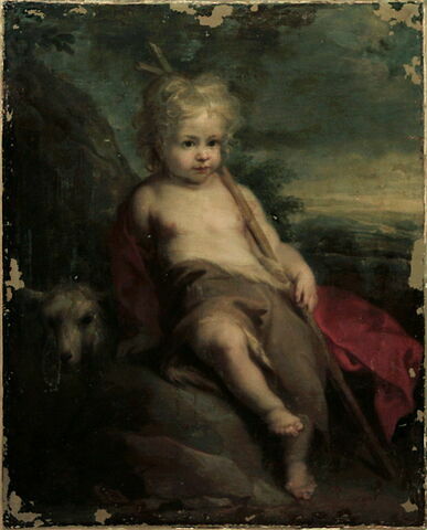 Saint Jean Baptiste enfant dans un paysage, image 2/2