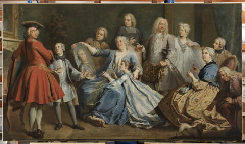 Madame Mercier entourée de sa famille., image 2/5