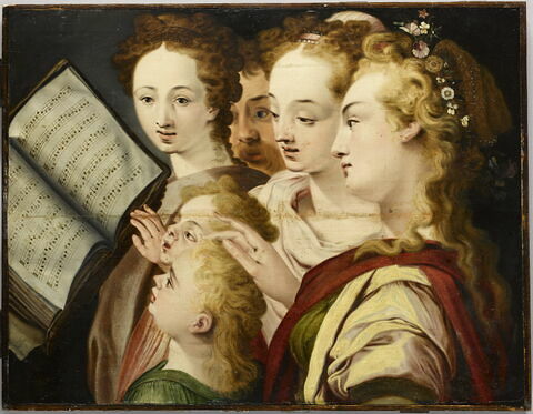 Personnages chantant, image 1/17