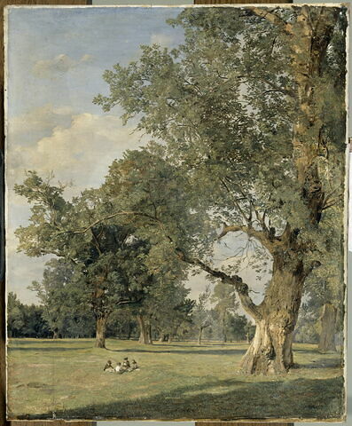 Vue du Prater à Vienne, avec arbre à droite, image 2/2