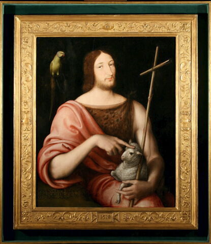 Portrait de François Ier en saint Jean Baptiste