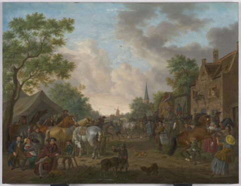 Scène de foire