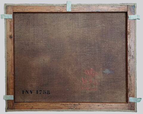 Paysage avec bergère et son troupeau au pied d'une colonne, image 2/3