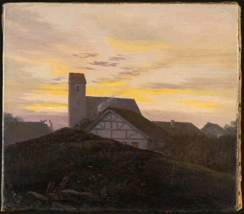 Une église au crépuscule, image 2/3
