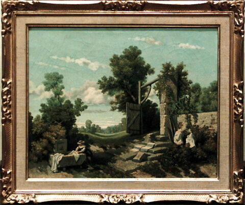 Paysage avec lavandière, image 17/17