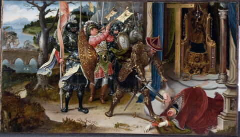 Héraclius décapitant Chosroes, roi des perses, image 3/3