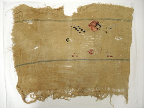 tenture  ; châle  ; fragment, image 2/2