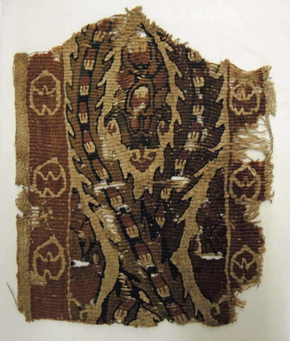 bande décorative d'habillement ; fragment, image 2/2