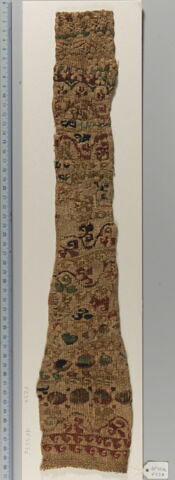 exercice de tissage ; fragment