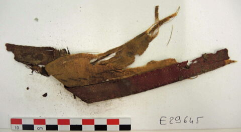 bande décorative d'habillement ; fragment, image 2/2