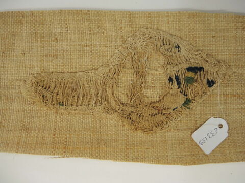 décor de textile ; fragment, image 2/2