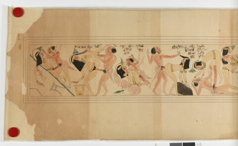 Copie du papyrus érotique Turin Cat. 55001, image 2/9